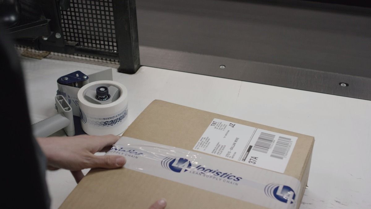 Mise en colis de commandes e-commerce
