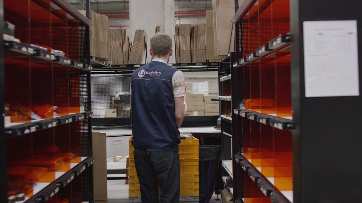 Système de préparation de commandes e-commerce